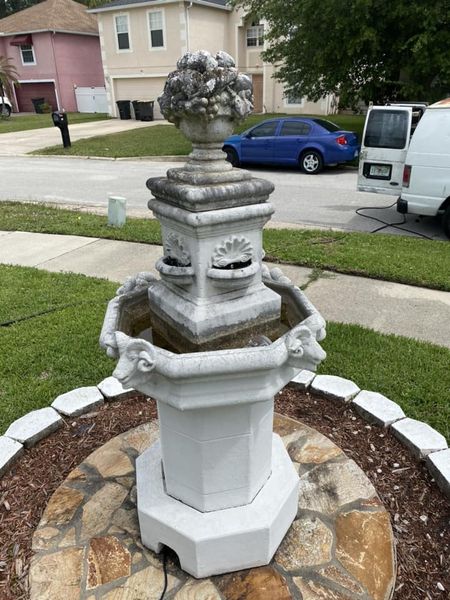 Water Feature: Before & After